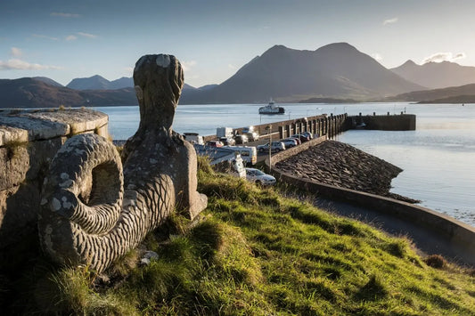 Ferry terminal on Raasay