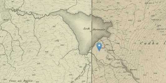 The cleared settlement of Sròmos