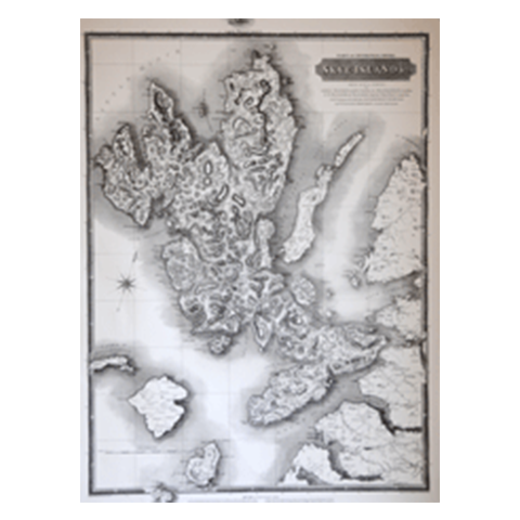 Historical Map of Skye - Islands Book Trust